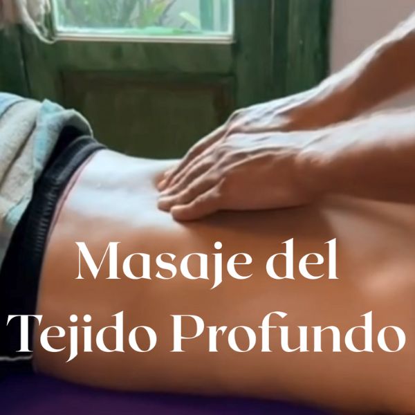Masaje de tejido profundo para contracturas crónicas y tensión acumulada